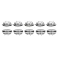 thumbnail image 5 of 5Pcs Momentary Push Button Switch Metal Auto Reset Ultra Thin Waterproof with LED 25mmDC3~6V White, 5 of 5