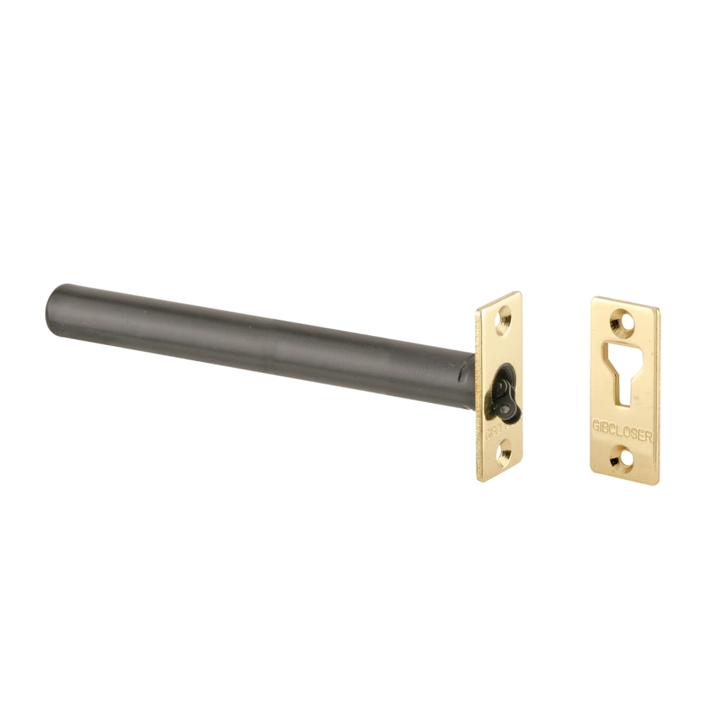Concealed Door Closer, Gold, Clamshell