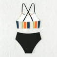 thumbnail image 4 of LUOGENLI Girls Swimsuits Size 14-16 Black Girls Swimsuit Cut out Swimwear Summer Casual Tie Dye Beach Sport Bathing Girls Swimsuit Size 10/12 Girls Swimsuit Size 12-14 Built in Bra 13-14 Years, 4 of 8