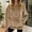 Khaki, variant on MHFRRA Hoodie Blanket for Women Oversized Sweatshirt Puppy Cat Pocket Hoodie M