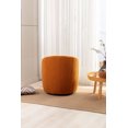 thumbnail image 4 of KOSSMAI Soft Upholstered Teddy Fabric Swivel Accent Chair For Living Room, Bedroom, Study Room, 4 of 5