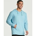 thumbnail image 2 of 3 Pack: Men's Cotton Lightweight Casual Pullover Drawstring Hoodie With Pocket (Available In Big & Tall), 2 of 6