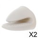 thumbnail image 1 of Guantes de silicona BLESIY para horno Protectores de dedos Resistentes al calor color blanco, 1 of 7