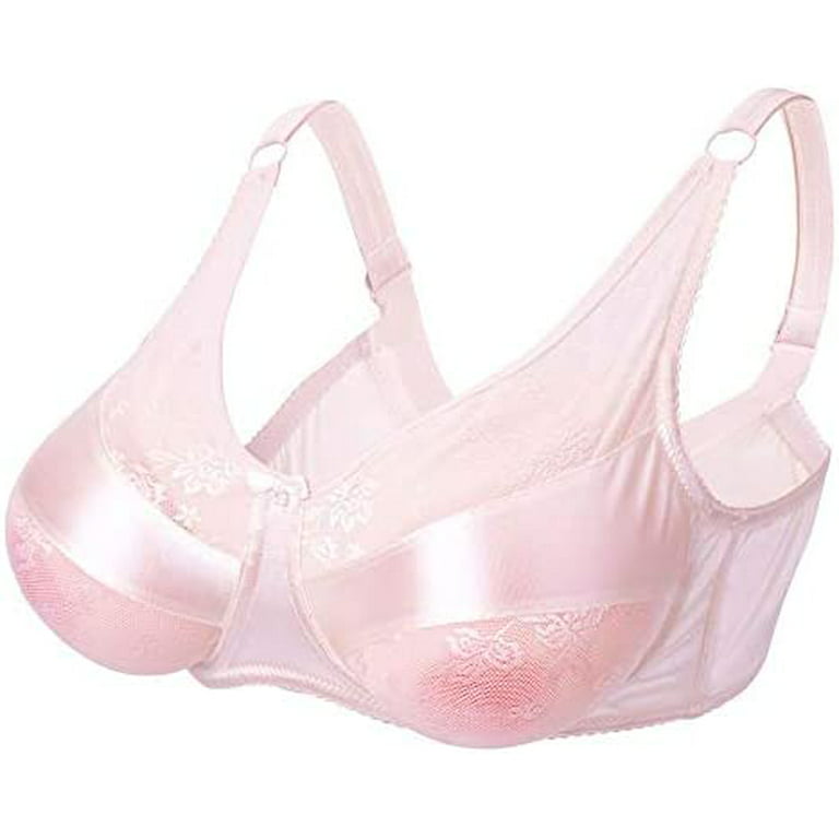 Special Pocket Bra for Silicone Breast Forms Post Surgery Mastectomy Pink  Bra Size 36/80 