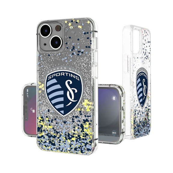 Sporting Kansas City iPhone Confetti Glitter Design Case