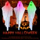 thumbnail image 3 of Fiesta Halloween Fantasma Iluminado Espeluznante Brillante, 3 of 9
