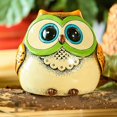 thumbnail image 4 of Money Bank Cheap Mini Owl Piggy Bank Re in Coin Bank Cute Re in Coin Money Jar with Rubb Stopp Handmade Piggy Bank for Kid Boy Girl Gift Piggy Bank/Money Box (Color : Piggy Bank A), 4 of 7