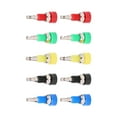 thumbnail image 1 of Senjay Banana Socket,10pcs 2mm Banana Jack Socket Female Adapter Panel Mini Binding Post For Electronic Instrument,Binding Post, 1 of 8
