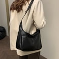 thumbnail image 2 of Wozhuo Womens Singles Shoulder Bag Ultras Soft Foldable Vegan Leather Handbag Stylish Casual Tote Bag Easter Home Decor, 2 of 7