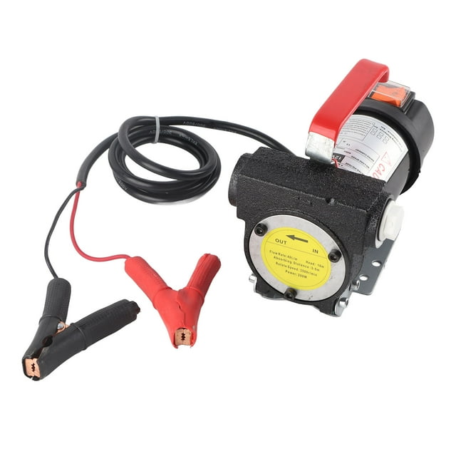 Electric Fluid Extractor, 12V Auto Oil Transfer Pump with Fuel Nozzle for Fast and Clean Oil Changes