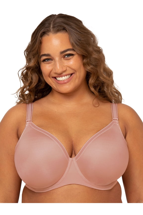 Fit for Me by Fruit of the Loom Women's Unlined Underwire Bra, Style FT967, Sizes 38D to 42H