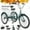 Green-L, variant on Lilypelle Adult Tricycle 7 Speed Adult Trikes 20 inch,3 Wheel Bikes with Backrest,Low Step-Through Aluminum Frame,Cargo Basket,Red
