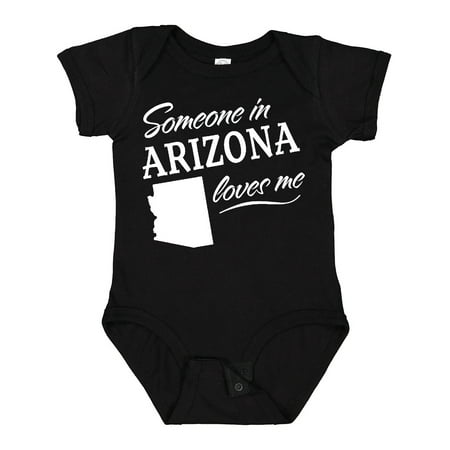 

Inktastic Someone in Arizona Loves Me Gift Baby Boy or Baby Girl Bodysuit
