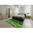thumbnail image 5 of Ahgly Company Machine Washable Indoor Rectangle Transitional Green Apple Green Area Rugs, 8' x 12', 5 of 7