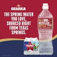 thumbnail image 2 of Ozarka Texas Spring Water, 23.7 Fl Oz, 6-Pack Plastic Bottles, 2 of 12