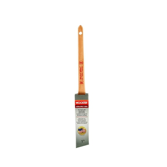 Wooster Brush 4181-1 Ultra/Pro Firm Willow Thin Angle Sash Paintbrush, 1-Inch