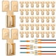 thumbnail image 5 of 50 Uds. Terminales de desconexión adaptadores de desconexión rápida terminales de cable eléctrico Terminal de pala macho doble suministros eléctricos, 5 of 5