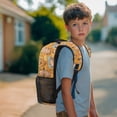 thumbnail image 3 of Aplkyhs Capybara School Backpack for Students Age 6-18 Ergonomic Padded Adjustable Shoulder Straps Large Capacity Water Resistant Bookbag for Elementary Middle High School Daily Use, 3 of 7