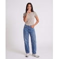 thumbnail image 5 of Real Essentials 3 Pack: Women's Cropped Cap Sleeve T Shirts Cotton Crew Neck Short Sleeve Tees Casual Going Out Summer Tops, 5 of 7