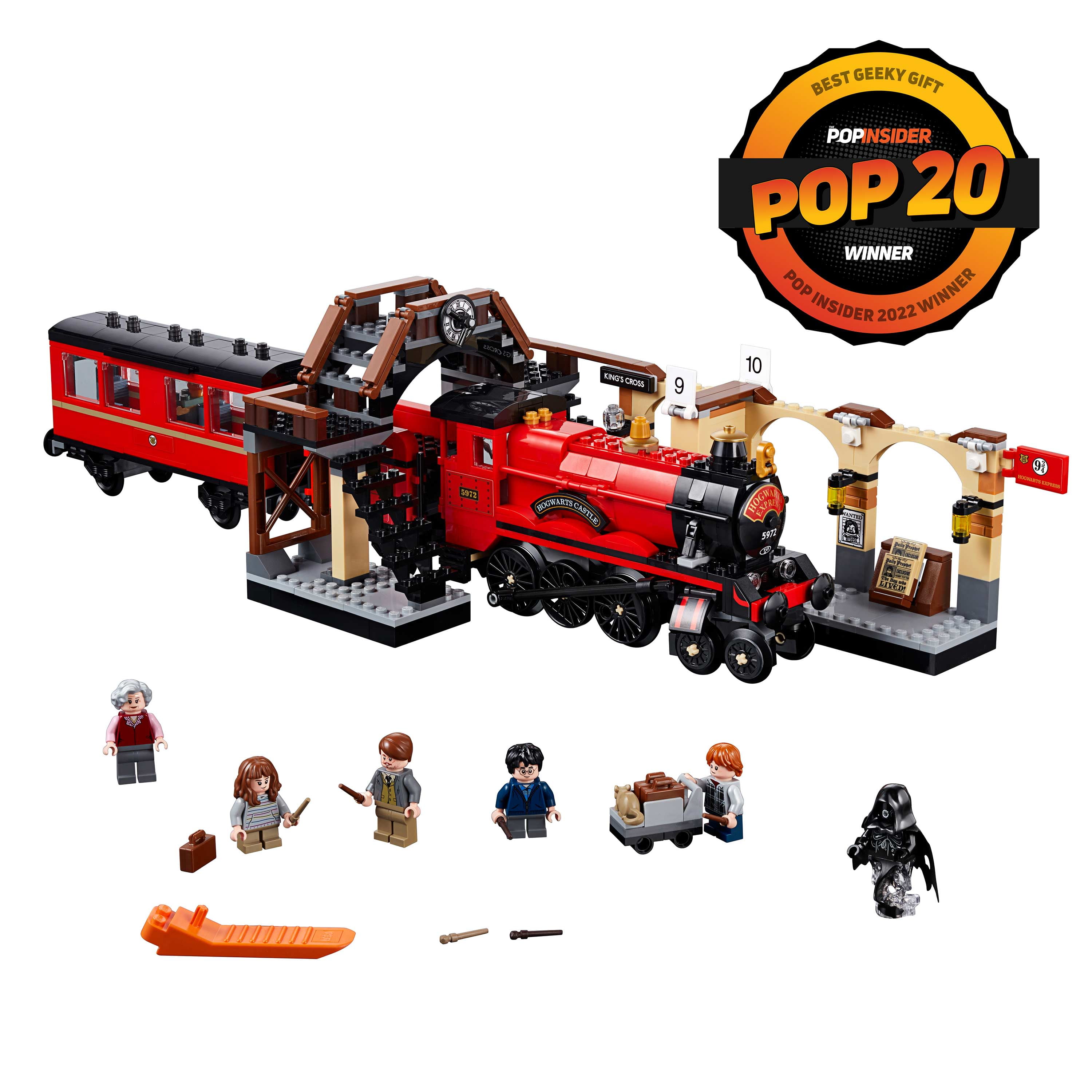 mooi zo Gehuurd ik ontbijt LEGO Harry Potter Hogwarts Express 75955 Toy Model Train Building Set -  Walmart.com