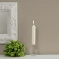 thumbnail image 2 of Root Candles Unscented Timberline Collenette 7-Inch Dinner Candles, 4-Count, White, 2 of 4