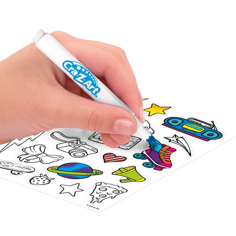 Cra-Z-Art Color 'N Create Crayon Can Coloring Art Set, 50 Pieces