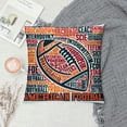 thumbnail image 2 of PIKWEEK Hopyeer Rustic Vintage Pillow Cover Funny Quote American&nbsp;Football Rugger Retro Spotted Board Design Cotton Linen Throw Pillow Case Sport Father Multiple specifications, 2 of 5