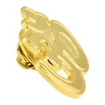 thumbnail image 2 of PinMart's Gold Plated Aum (Om) Hindu Yoga Symbol Lapel Pin, 2 of 3