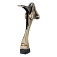 thumbnail image 4 of Luzkey Butée de Porte Intérieure Réglable Longueur 14cm Accessoires pour Garage Alliage de Zinc Embout en Caoutchouc 10mm Pied Robuste Cale de Porte Bronze, 4 of 8