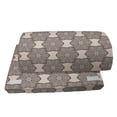 thumbnail image 4 of Abstract Foot Rest, Mandala Forms in Geometric Modern Vintage Persian Culture, Non-Slip Backing Adjustable Ergonomic Memory Foam Leg Support for Office, Warm Taupe Charcoal Grey, by Ambesonne, 4 of 5