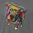 thumbnail image 2 of Dean Russo Some Angels Dog Lover Mens Premium Tri Blend T-Shirt, Dark Heather, Large, 2 of 6