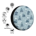 thumbnail image 4 of Pofeuu Cute Hippopotamus Print Spare Tire Wheel Cover for Car Truck SUV Camper Universal Fit Spare Tire Cover RV Spare Tire Covers-14 inch, 4 of 6