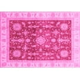 thumbnail image 1 of Ahgly Company Indoor Rectangle Oriental Pink Traditional Area Rugs, 8' x 12', 1 of 4