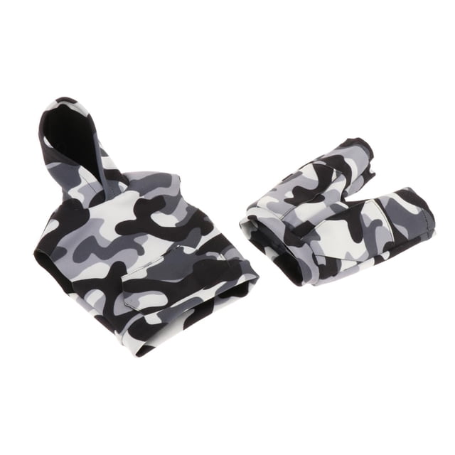Ropa de muñecas Masculinas Sunnimix Estilo D Pantalones Cortos Con Capucha 1/6