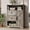Grey, variant on YANGLI Farmhouse Storage Cabinet with 2 Drawers & Shelves, Freestanding Kitchen Cabinet with Doors for Living Room, Bathroom – Brown