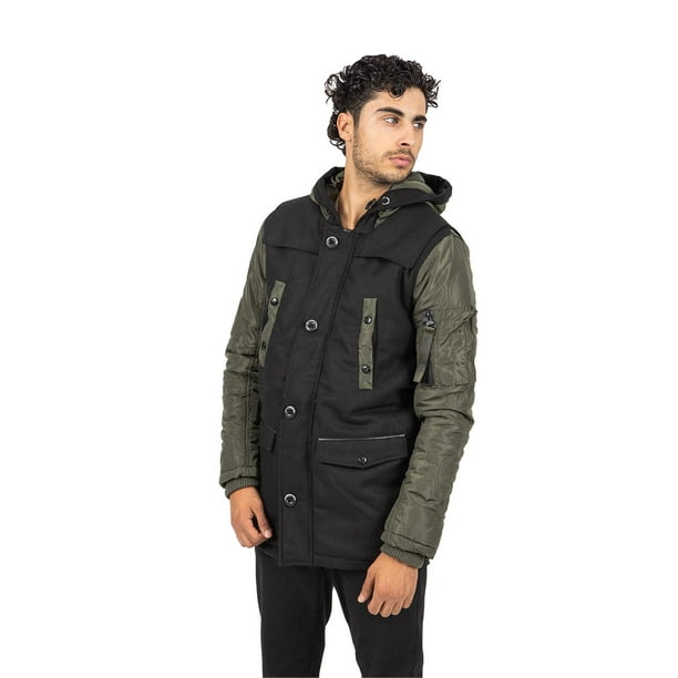 Roosevelt chamarra hombre 010001000656 negro Mediana