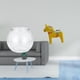 thumbnail image 2 of Adorno Transparente Para Pecera Pequeña, Pecera, Jarrón De Mesa Para Oficina, Decoración Del Hogar Con Figura De Caballo Dala Sueco, Escultura De Animal Coleccionable, 2 of 8