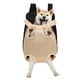 thumbnail image 1 of Xihbxyly Mochila Transpirable para Mascotas, Diseño de Malla Ventilada, Acolchado Cómodo, Correas Ajustables, Transportín de Viaje para Mascotas, Aventuras Al Aire Libre, Tamaño Mediano, Incluye Moch, 1 of 3