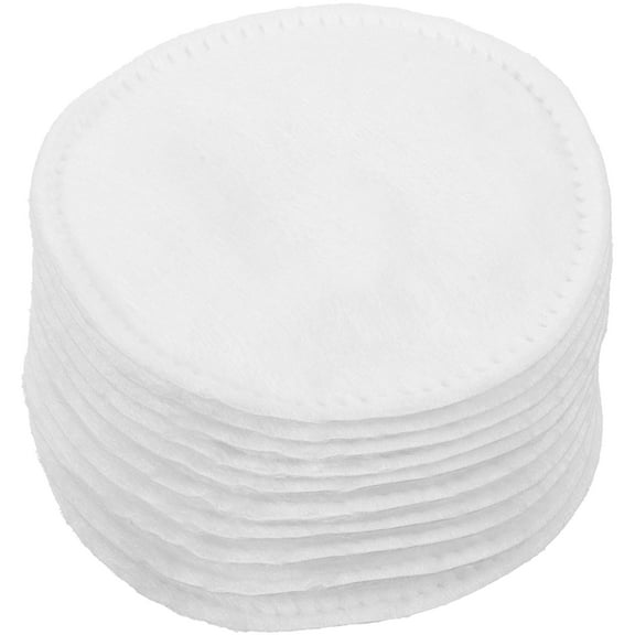 WOFASHPURET 200pcs Cotton Rounds, Thickened 3-Layer Facial Remover Pads, 100% Pure Cotton, Soft, 2.4" x 2.4", Makeup Pads for All Skin Types