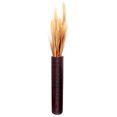 thumbnail image 1 of Brown Decorative Contemporary Mango Wood Ribbed Design Cylinder Shaped Floor Vase, 30 Inch, 1 of 5
