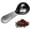 Black Sliver, variant on 1 Pcs Coffee Scoop, 2 Tablespoon Measuring Spoon for Ground Coffee, Durable Stainless Steel, Easy to Use and Clean(Sliver)