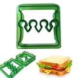 Crown Shaped Sandwich Mold Plastic Sandwich Die - Walmart.com