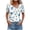 White, variant on Cute Crop Tops for Women Grey Shirts for Women Dressy Women's Summer Tops, Tees & Blouses
