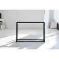 thumbnail image 2 of Pangea Home Miley 38" Rectangular Modern Metal Console Table in Black, 2 of 6