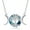 Silver, variant on Coachuhhar You Are My Sunshine Sunflower Necklace S925 Sterling Silver Sunflower Jewelry for Women Teens