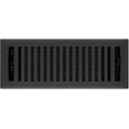 thumbnail image 4 of Imperial RG3440 Montezuma Decorative Floor Register, 4 x 12-Inch, Black Iron, 5 Count, 4 of 7