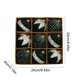 thumbnail image 3 of Uuiauoio Flocking Ornament Set 9-Pack Christmas Tree Balls,Plastic Decorative Pendants with Assorted Textures for Holiday Home Decor, Xmas Party Supplies, 3 of 6