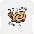 thumbnail image 4 of Inktastic I Love Snails Boys or Girls Toddler T-Shirt, 4 of 5