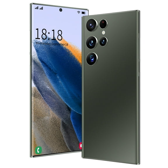 HOMBOTI Cell Phone Clearance Unlocked Phone S23 3G Smartphone 6.7-inch HD Standby Card Slot 2 16G Memory 2600mAh Battery Support Extension 128g Face Unlock
