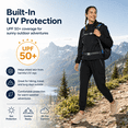 thumbnail image 6 of MASKERT Women's Cargo Pants Lightweight-Quick Dry Hiking Pants Athletic Lounge Casual Travel Black （Size XS-XXXL）, 6 of 10